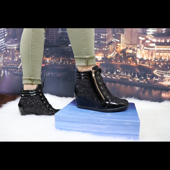 LADIES WEDGE SNEAKERS 😍 - Picture 4 of 7